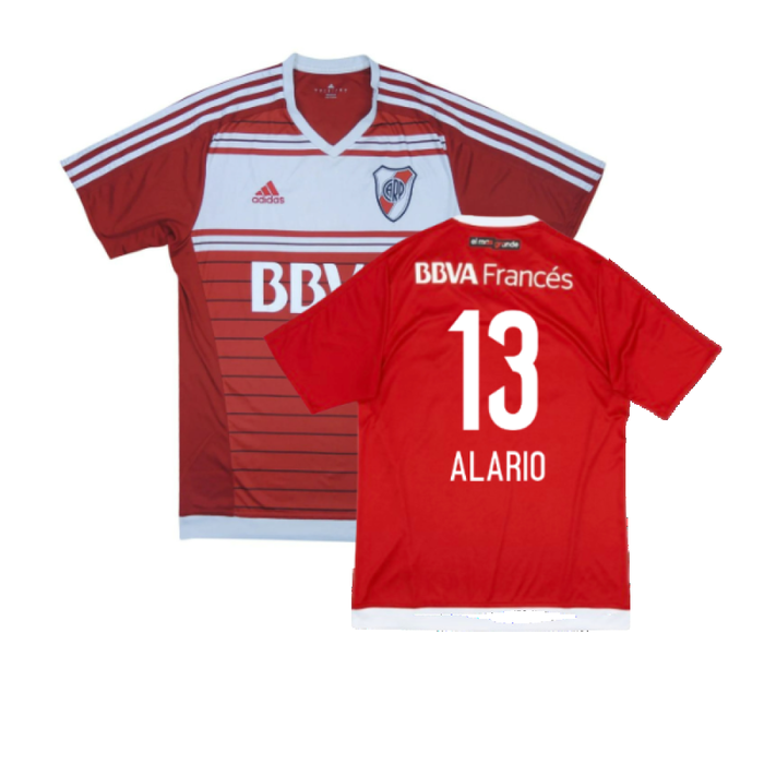 River Plate 2016-17 Away Shirt (m) (Excellent) (Alario 13)