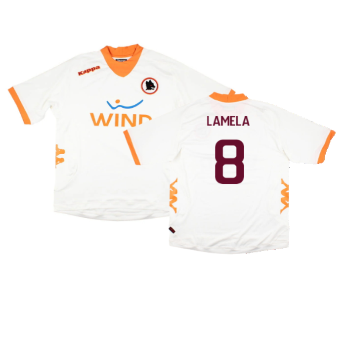 Roma 2011-12 Away Shirt (S) (Excellent) (Lamela 8)