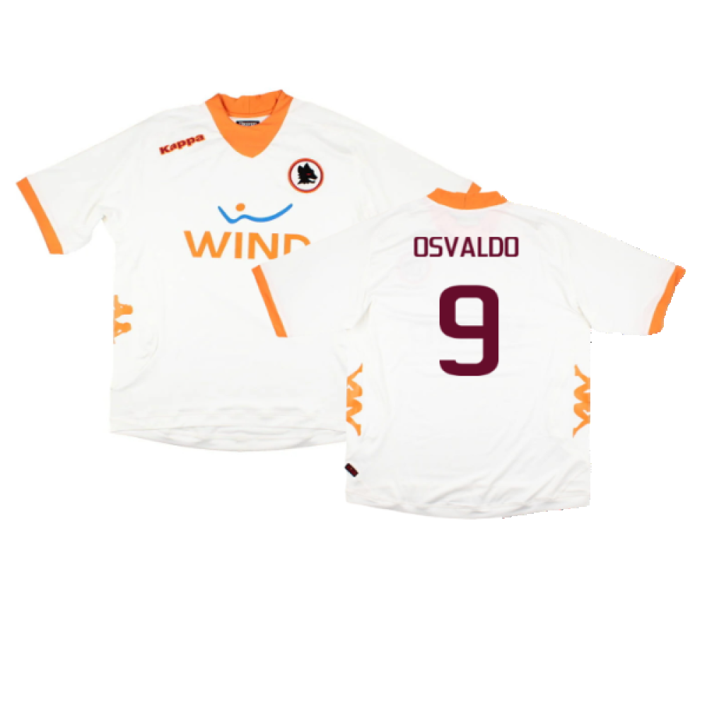 Roma 2011-12 Away Shirt (L) (Osvaldo 9) (Excellent)_0