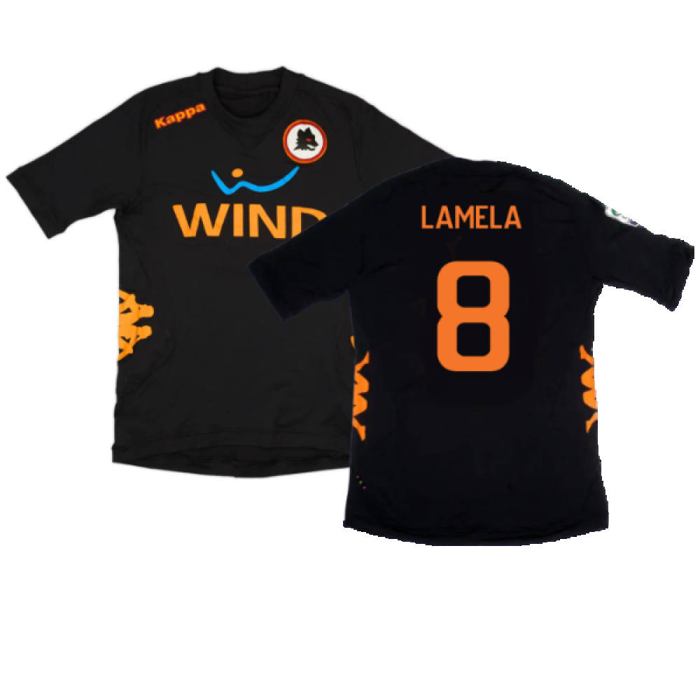 Roma 2011-12 Third Shirt (XL) (Lamela 8) (Excellent)_0