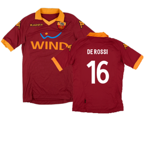 Roma 2012-13 Home Shirt (MB) (De Rossi 16) (Very Good)_0