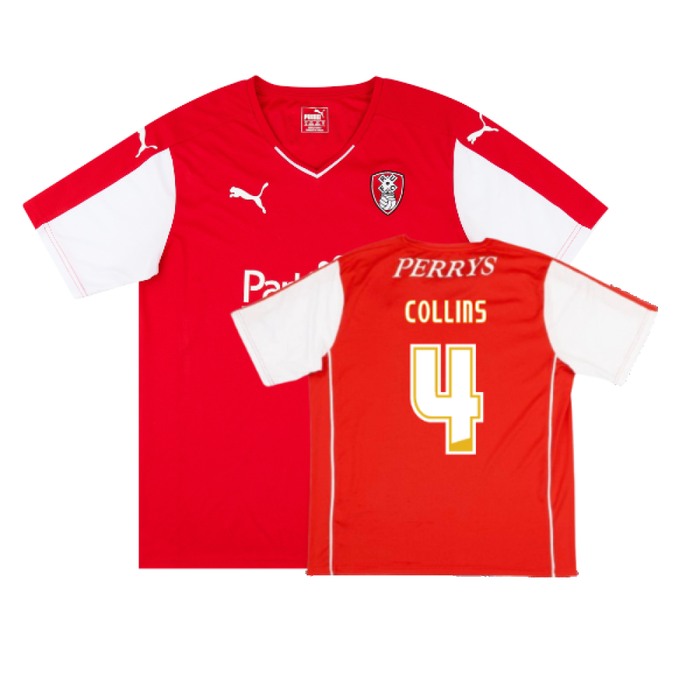 Rotherham 2015-16 Home Shirt (L) (Very Good) (Collins 4)