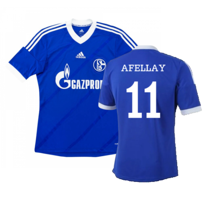 Schalke 2012-13 Home Shirt (Excellent) (Afellay 11)