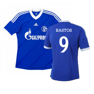 Schalke 2012-14 Home Shirt (XL) (Good) (Bastos 9)_0