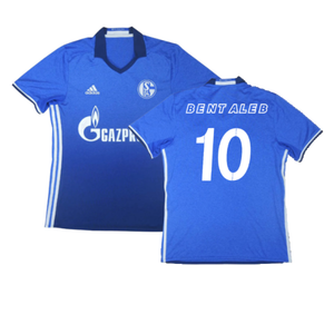 Schalke 2016-18 Home Shirt (M) (Excellent) (Bentaleb 10)_0