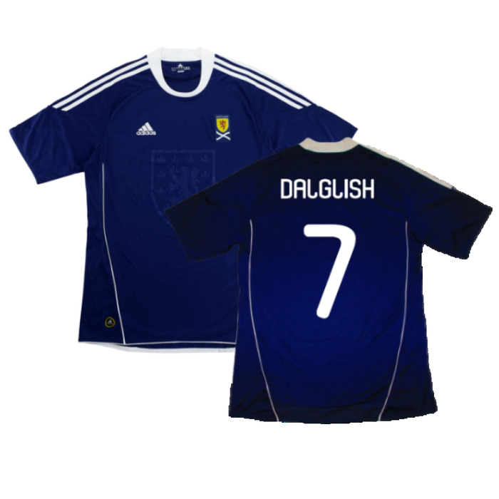 Scotland 2010-11 Home Shirt (Excellent) (DALGLISH 7)