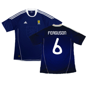 Scotland 2010-11 Home Shirt (Excellent) (FERGUSON 6)_0