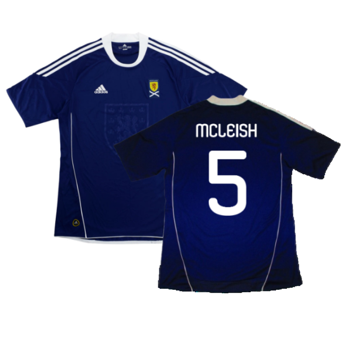 Scotland 2010-11 Home Shirt (Excellent) (MCLEISH 5)