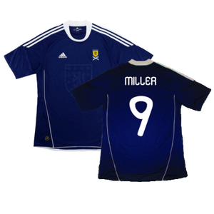 Scotland 2010-11 Home Shirt (Excellent) (Miller 9)_0