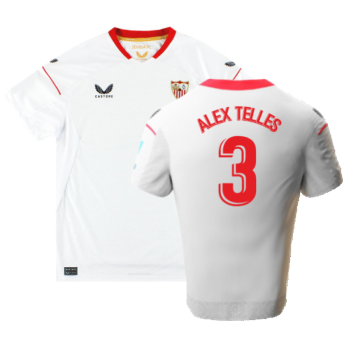 Sevilla 2022-23 Home Shirt (XXL) (Excellent) (Alex Telles 3)