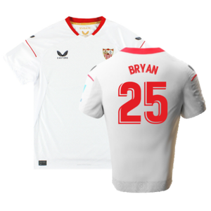 Sevilla 2022-23 Home Shirt (XXL) (Excellent) (Bryan 25)_0