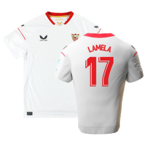 Sevilla 2022-23 Home Shirt (L) (Excellent) (Lamela 17)_0