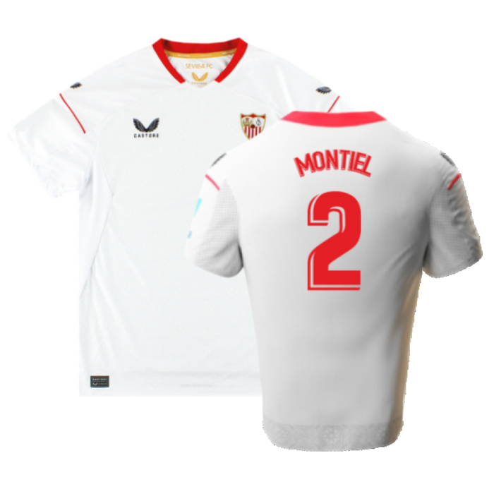 Sevilla 2022-23 Home Shirt (XXL) (Excellent) (Montiel 2)