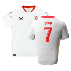 Sevilla 2022-23 Home Shirt (M) (Good) (Suso 7)_0