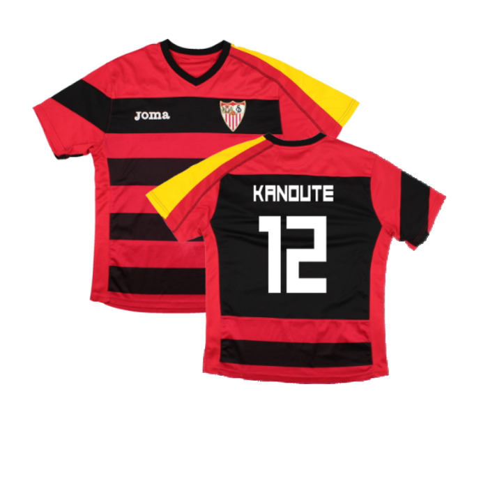 Seville 2009-10 European Away Shirt (L) (Excellent) (KANOUTE 12)