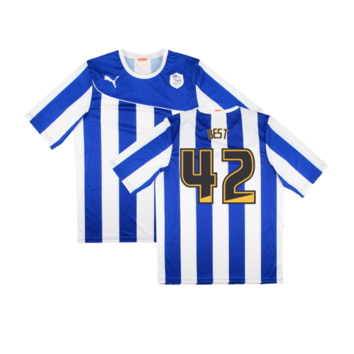 Sheffield Wednesday 2013-14 Home Shirt (Sponsorless) (L) (Excellent) (Best 42)