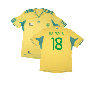 South Africa 2010-11 Home Shirt (XL) (Excellent) (Nomvethe 18)_0