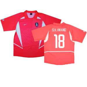 South Korea 2002-04 Home (XXL) (Excellent) (S.H. Hwang 18)_0