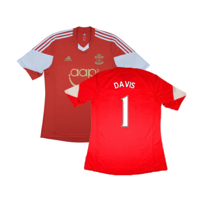 Southampton 2013-14 Home Shirt (XL) (Good) (Davis 1)