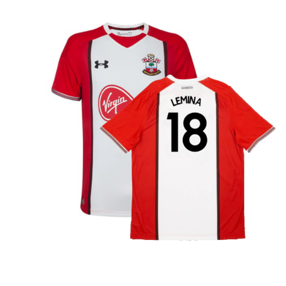 Southampton 2017-2018 Home Shirt (L) (Excellent) (Lemina 18)_0