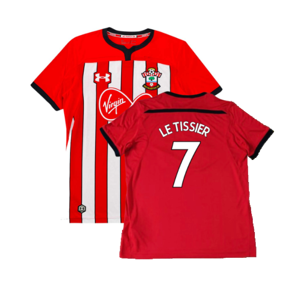 Southampton 2018-19 Home Shirt (Excellent) (Le Tissier 7)_0
