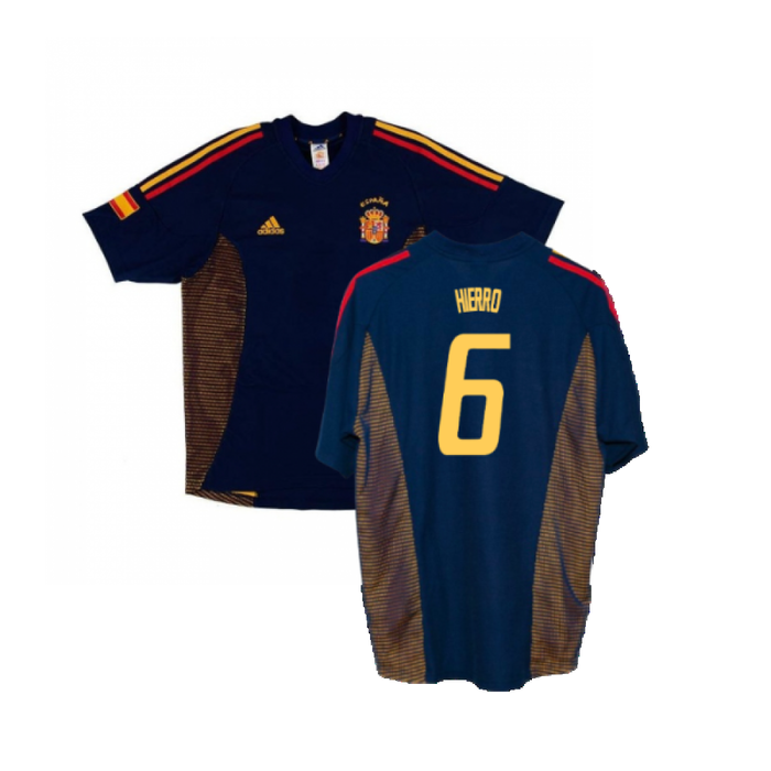 Spain 2002-04 Third Shirt (L) (Excellent) (Hierro 6)