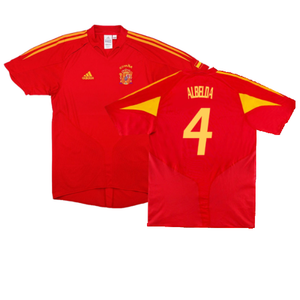 Spain 2004-06 Home Shirt (S) (Excellent) (Albelda 4)_0