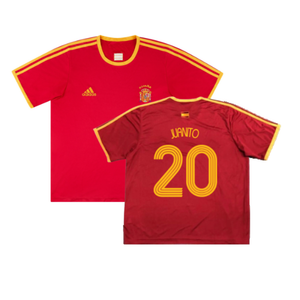 Spain 2006-07 Basic Home Shirt (S) (Excellent) (Juanito 20)_0