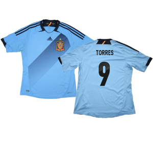 Spain 2012-13 Away Shirt (XLB) (Very Good) (Torres 9)_0