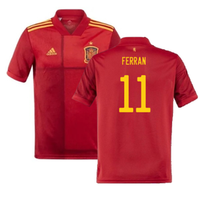 Spain 2020-21 Home Shirt (S) (Good) (FERRAN 11)_0