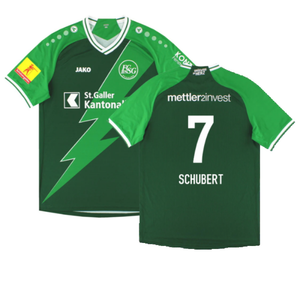 St Gallen 2022-23 Home Shirt (M) (Schubert 7) (Excellent)_0