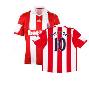 Stoke 2013-14 Home Shirt (XL) (Excellent) (ARNAUTOVIC 10)_0