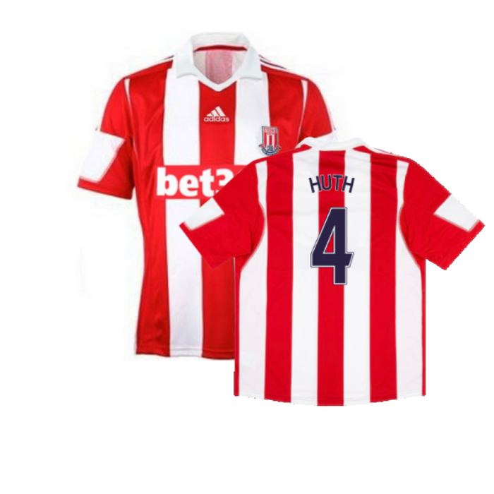 Stoke 2013-14 Home Shirt (XL) (Excellent) (Huth 4)