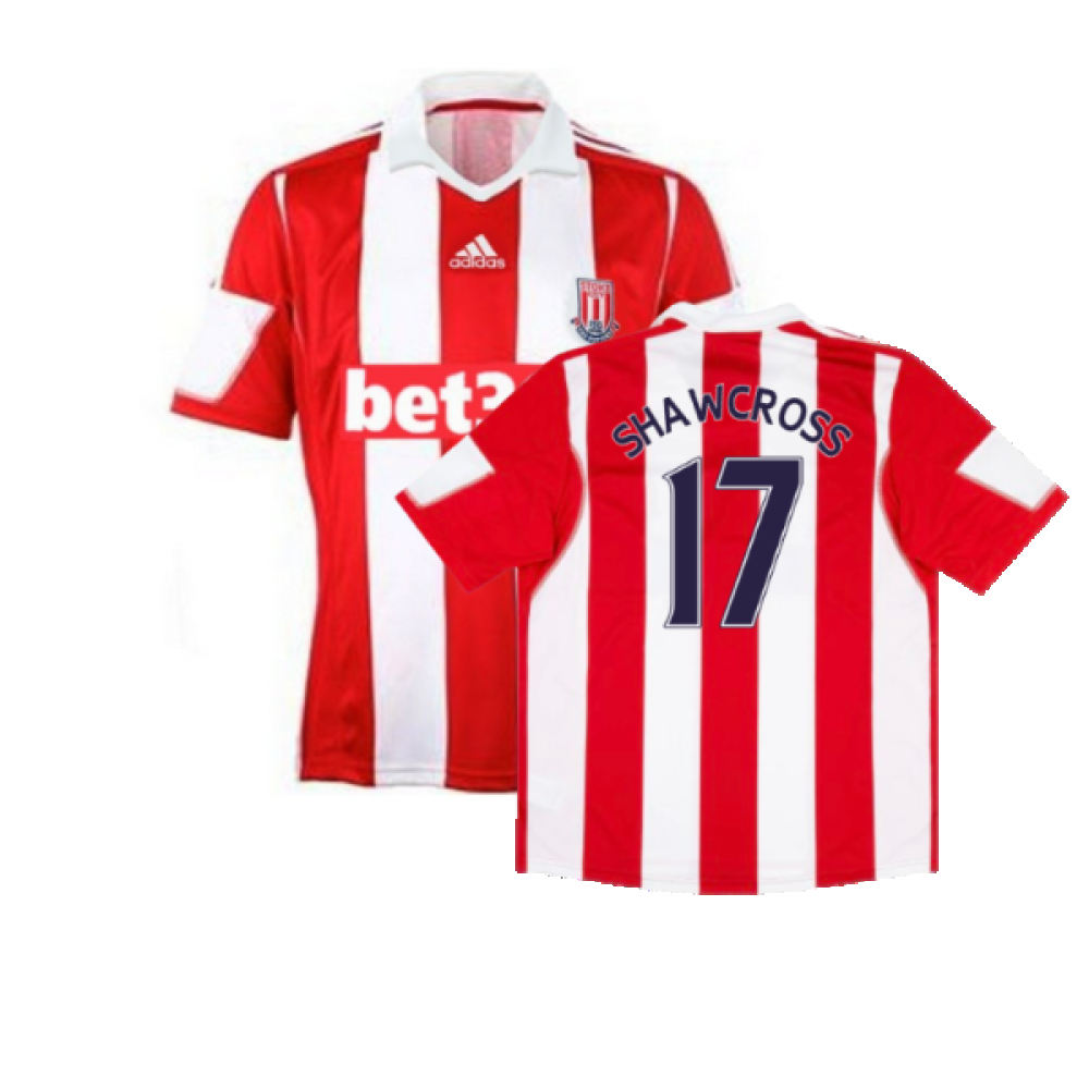 Stoke 2013-14 Home Shirt (XL) (Excellent) (Shawcross 17)_0