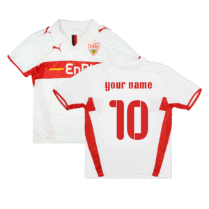 Stuttgart 2008-09 Home Shirt (L) (Your Name 10) (Fair)_0