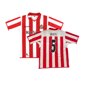 Sunderland 2004-05 Home Shirt (XL) (Very Good) (Breen 5)_0