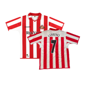 Sunderland 2004-05 Home Shirt (XL) (Very Good) (Lawrence 7)_0