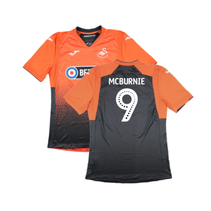 Swansea 2018-19 Away Shirt (Very Good) (McBurnie 9)