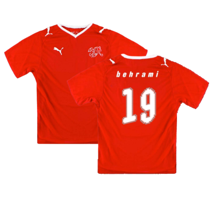 Switzerland 2008-09 Home Shirt (S) (Good) (Behrami 19)