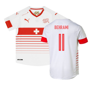 Switzerland 2016 Away Shirt (M) (Excellent) (Behrami 11)_0