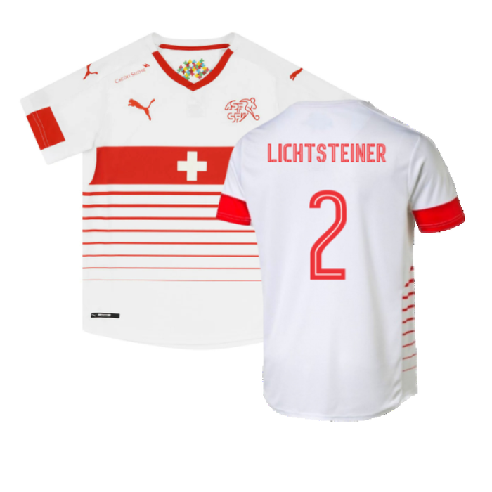 Switzerland 2016 Away Shirt (M) (Excellent) (Lichtsteiner 2)