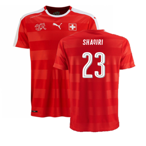 Switzerland 2016-17 Home Shirt (Excellent) (Shaqiri 23)_0