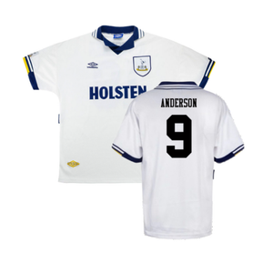 Tottenham 1993-95 Home (Excellent) (Anderson 9)_0