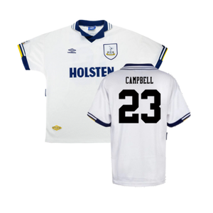 Tottenham 1993-95 Home (Excellent) (Campbell 23)_0