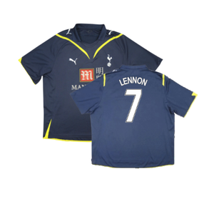 Tottenham 2009-10 Away Shirt (Good) (LENNON 7)_0