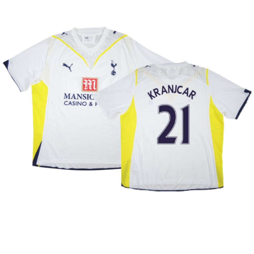 Tottenham 2009-10 Home Shirt (2XL) (Excellent) (KRANJCAR 21)_0
