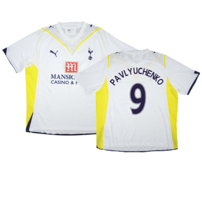 Tottenham 2009-10 Home Shirt (2XL) (Excellent) (PAVLYUCHENKO 9)