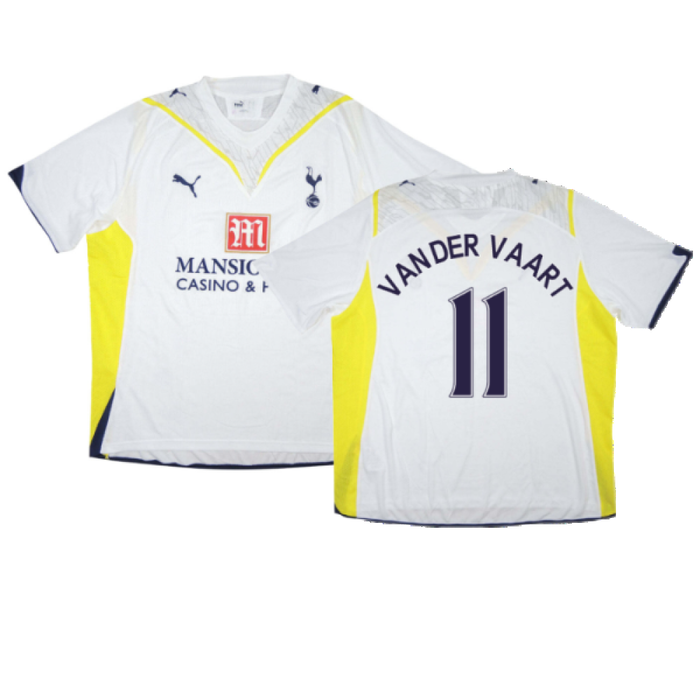 Tottenham 2009-10 Home Shirt (2XL) (Excellent) (VAN DER VAART 11)