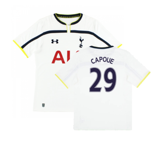Tottenham 2014-2015 Home Shirt (S) (Very Good) (CAPOUE 29)_0
