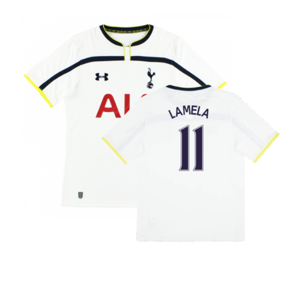 Tottenham 2014-2015 Home Shirt (S) (Very Good) (LAMELA 11)_0